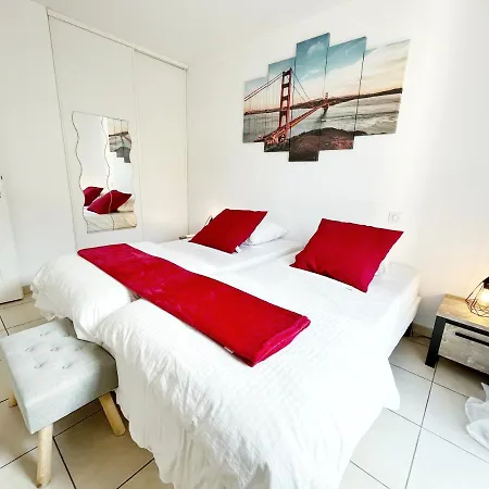 T3 La Crique- Piscine -terrasses -wifi -parking *