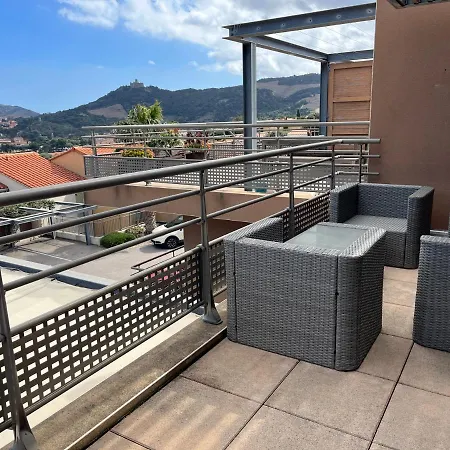 Holiday home T3 La Crique- Piscine -terrasses -wifi -parking Collioure